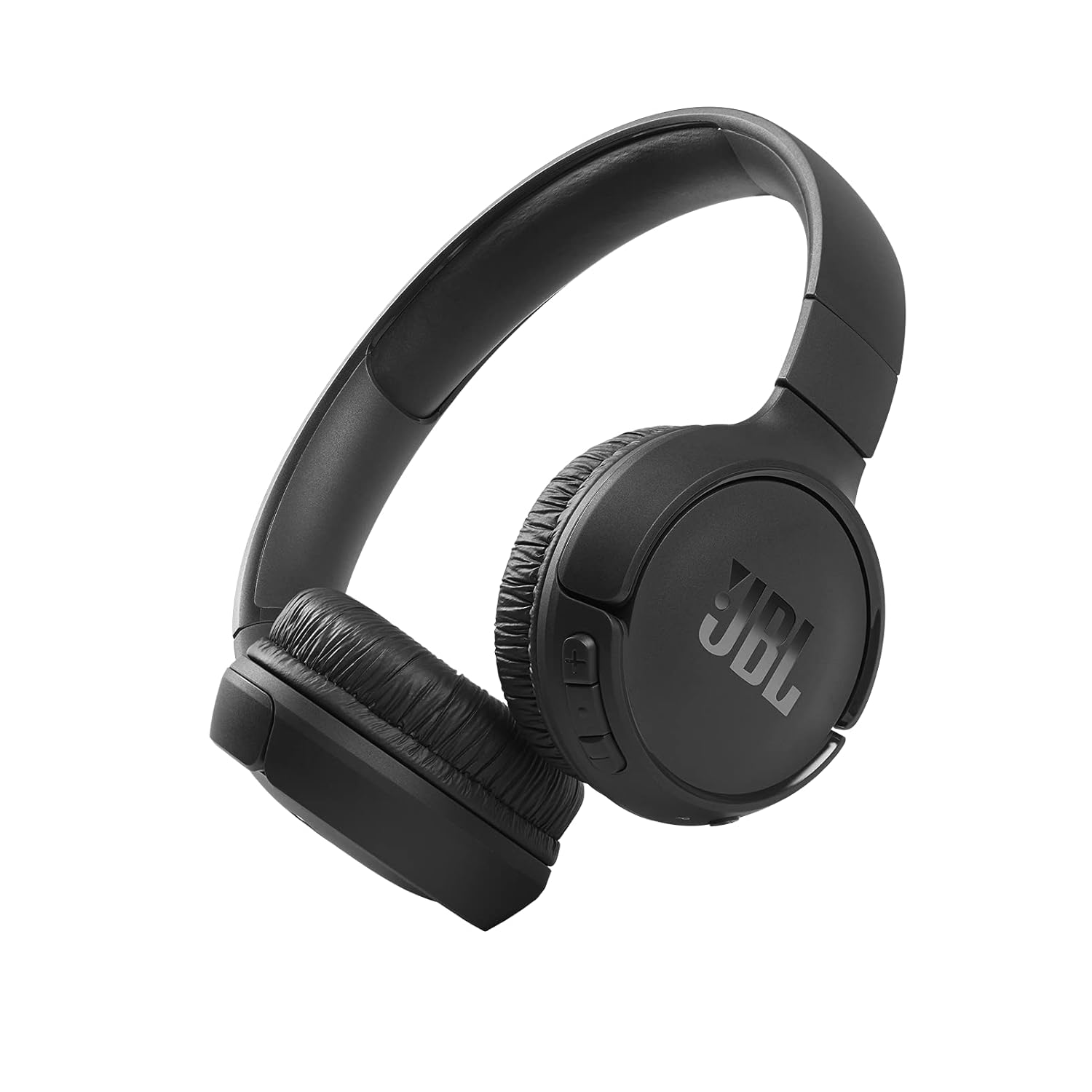JBL Tune 510BT, On Ear Wireless Headphones with Mic, up to 40 Hours Playtime, Pure Bass, Quick Charging, Dual Pairing, Bluetooth 5.0 & Voice Assistant Support for Mobile Phones (Black)-unboxed