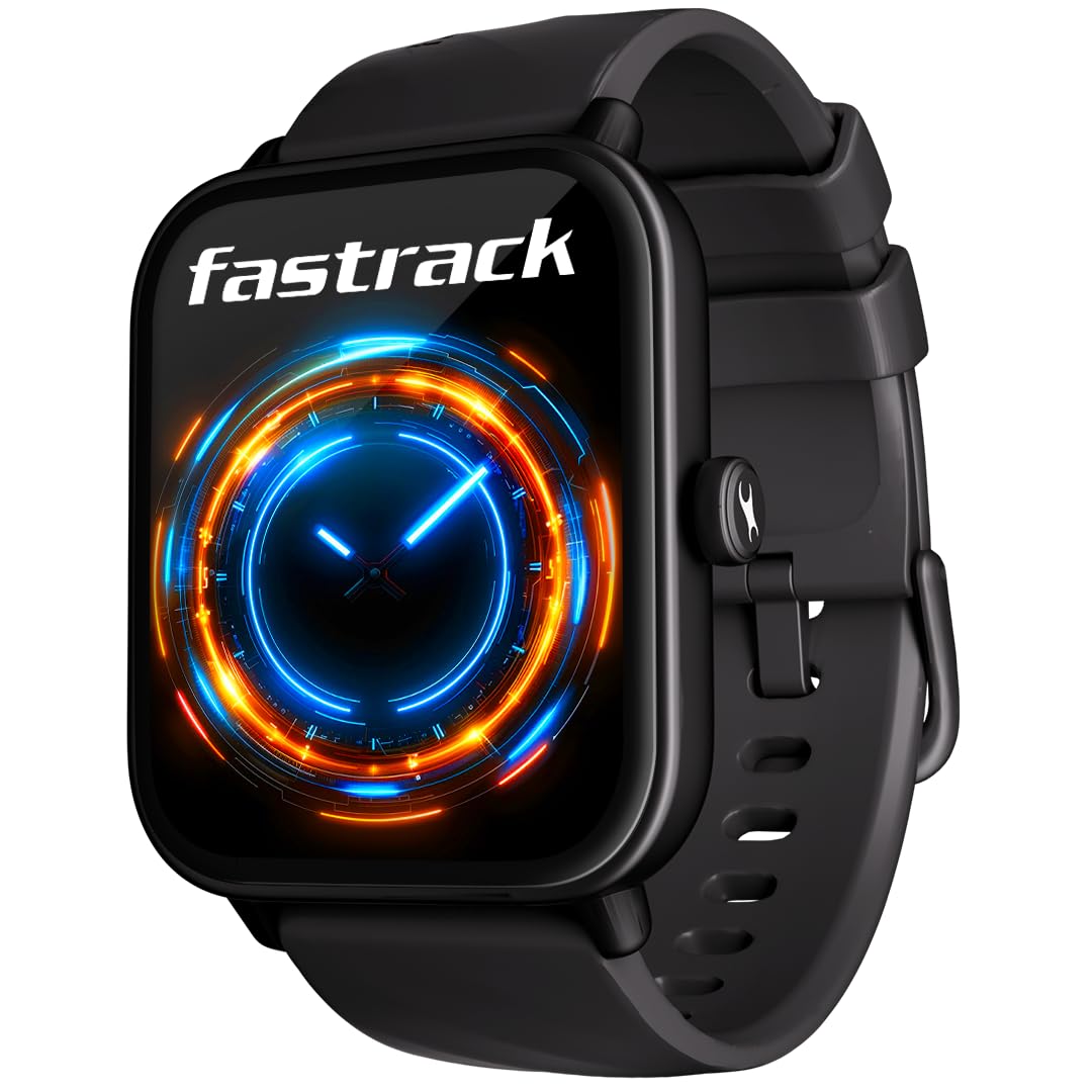 Fastrack Limitless Glide Smart Watch, Advanced UltraVU HD Display, SingleSync BT Calling, Advance Chipset, 85+ Sports Modes & Smartwatch Faces, AI Voice Assistan -Unboxed