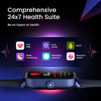 Fastrack Limitless Glide Smart Watch, Advanced UltraVU HD Display, SingleSync BT Calling, Advance Chipset, 85+ Sports Modes & Smartwatch Faces, AI Voice Assistan -Unboxed