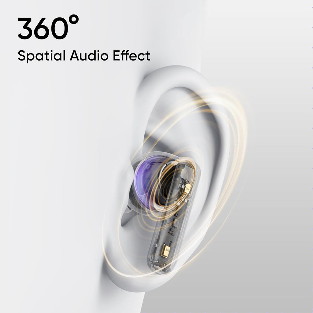 Realme Buds T310 |46dB Hybrid ANC| 360° Spatial Audio| 40Hrs | Fast Charging| - Unboxed