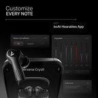 Boat Nirvana Crystl, Transparent Case,Spatial Audio, ANC(~32dB) and 100Hrs Battery- Brand New