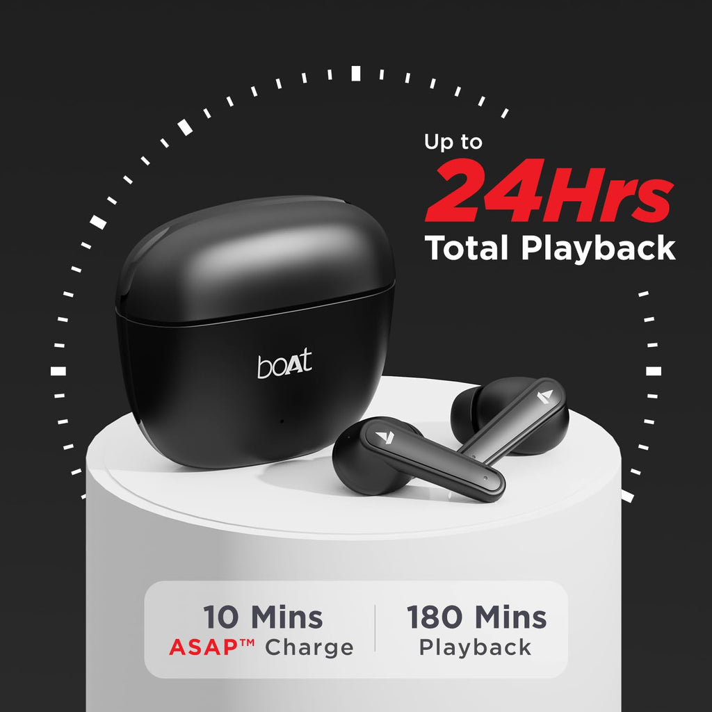 boAt Airdopes 115 in Ear TWS | ENx & Beast Mode | 24 Hrs | Fast Charge - Brand New