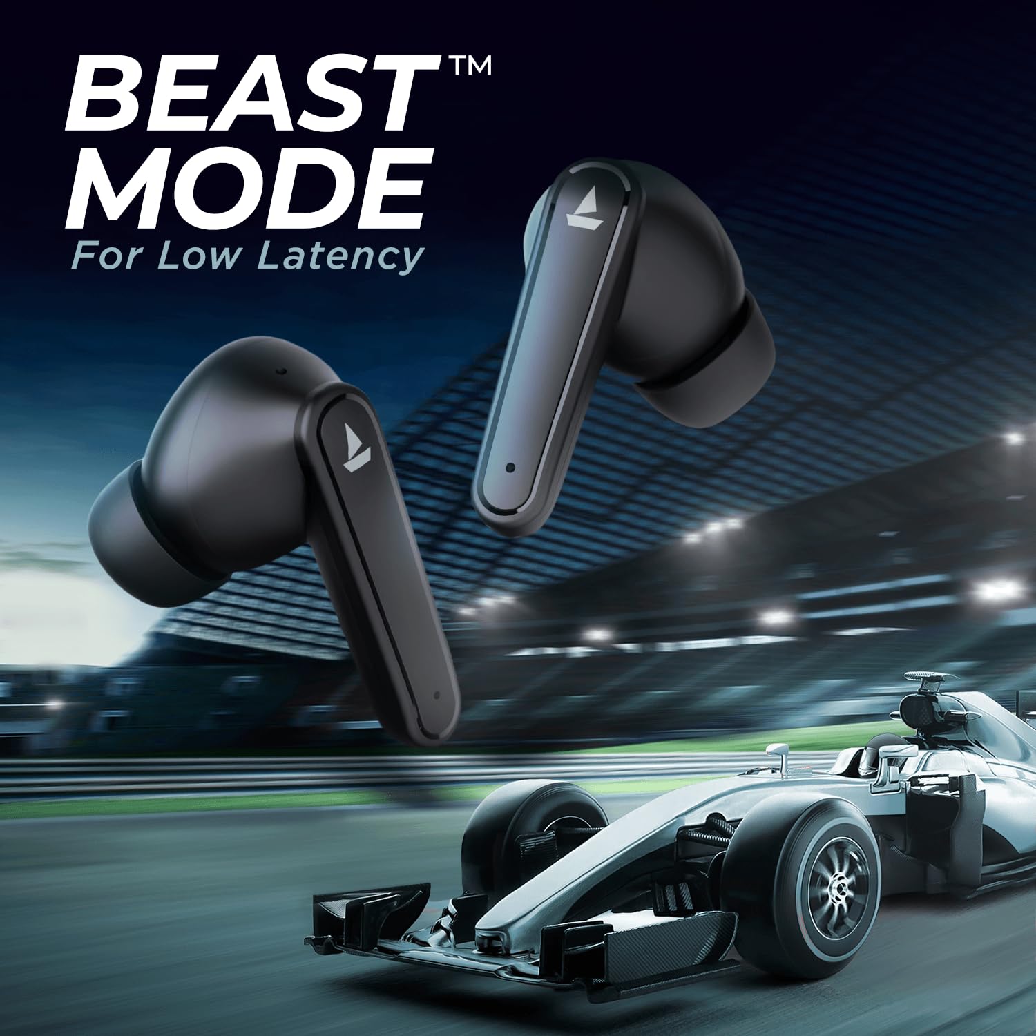 boAt Airdopes 115 in Ear TWS | ENx & Beast Mode | 24 Hrs | Fast Charge - Brand New
