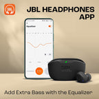 JBL Wave Buds in-Ear Wireless Earbuds (TWS),32 Hours Battery&Quick Charge,Ip54 Water&Dust Resistance,Ambient Aware&Talk-Thru, App for Customized Extra Bass Eq