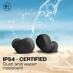 JBL Wave Buds in-Ear Wireless Earbuds (TWS),32 Hours Battery&Quick Charge,Ip54 Water&Dust Resistance,Ambient Aware&Talk-Thru, App for Customized Extra Bass Eq