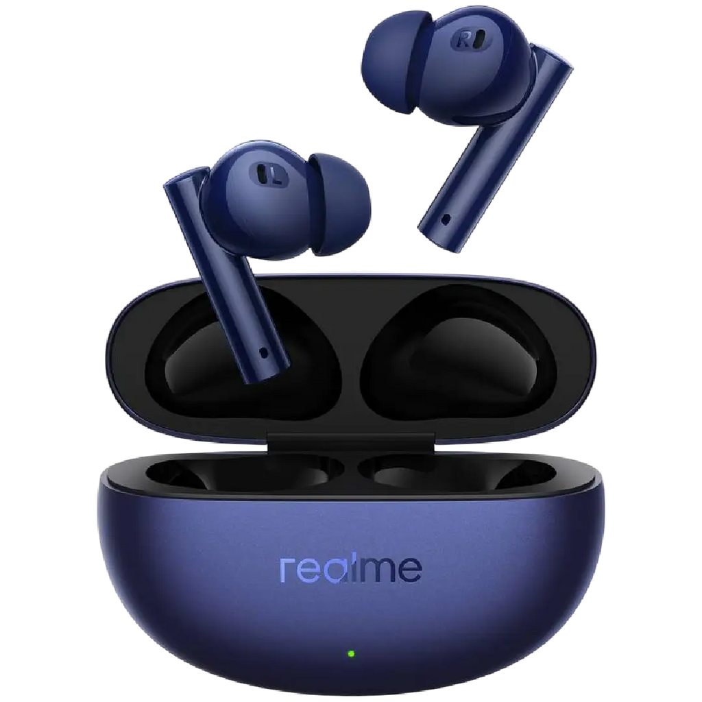 Realme Buds Air 5 Truly Wireless in Ear Earbuds, 50dB ANC, Upto 38Hrs Battery, Fast Charging, 45ms Ultra-Low Latency for Gaming - Unboxed